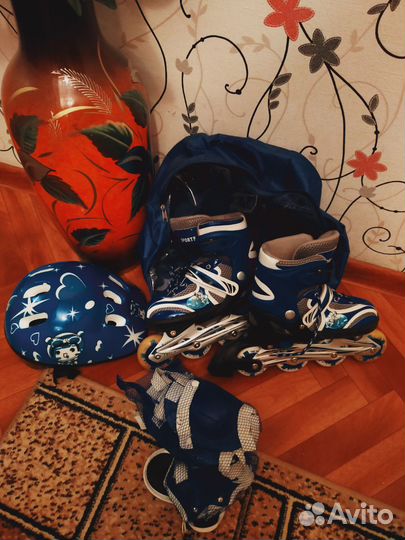 Детские ролики и защита