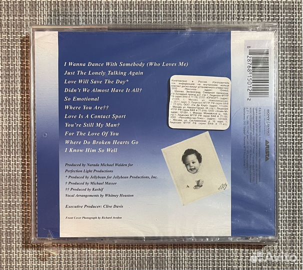 Whitney Houston - Whitney CD Rus