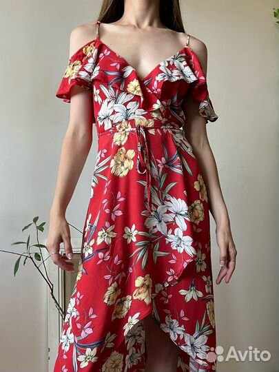 Платье в цветок