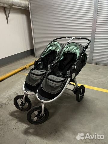 Коляска для двойни bumbleride indie twin