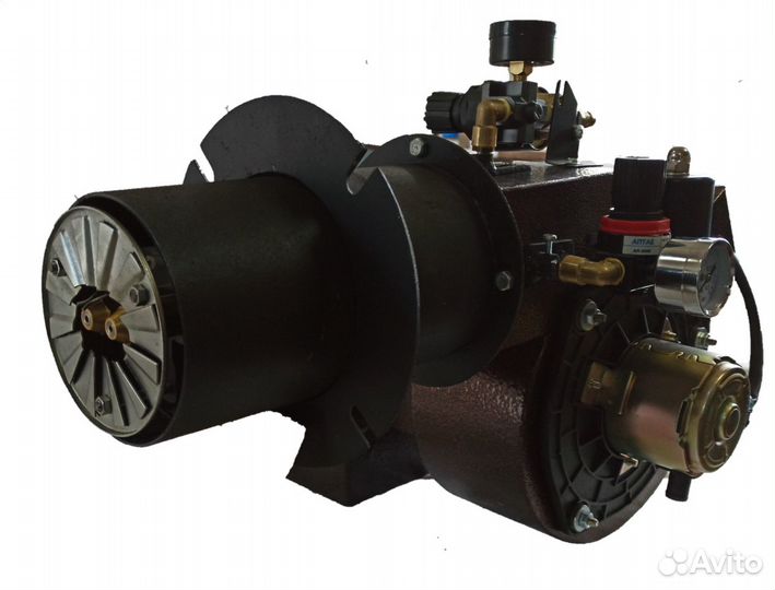 Отопительный котел на отработке с горелкой