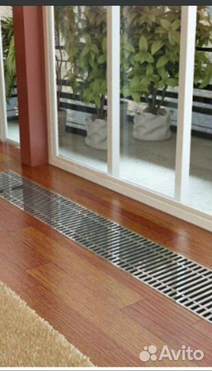 Внутрипольный конвектор