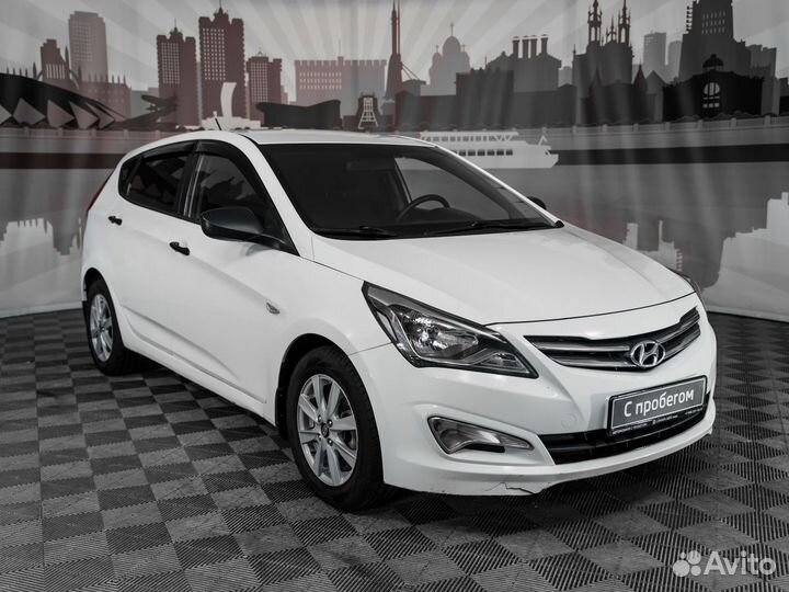 Hyundai Solaris 1.4 МТ, 2015, 133 616 км
