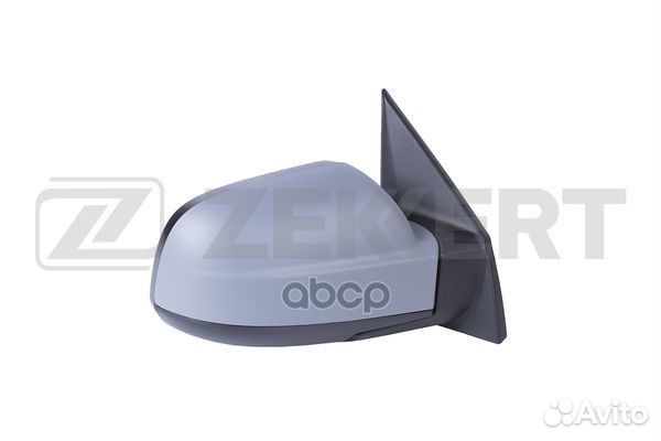 Зеркало в сборе правое / грунтованное / выпукло