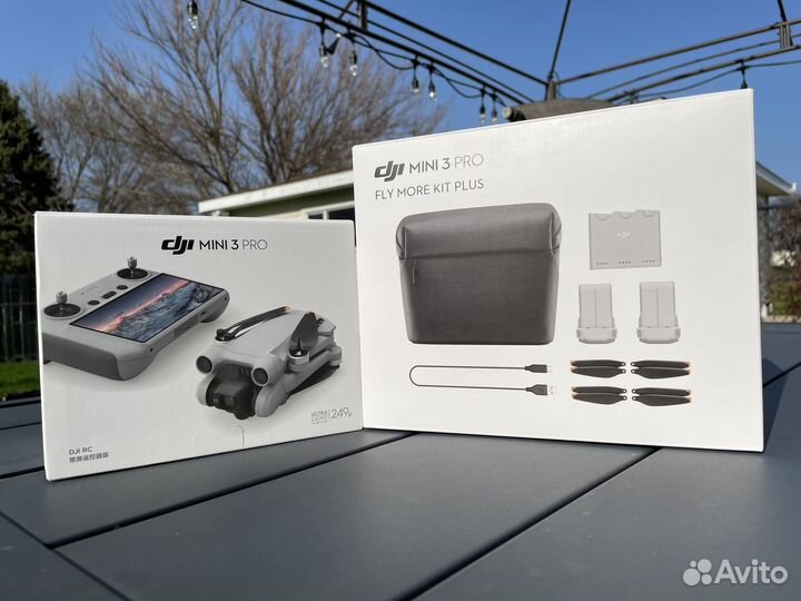 Dji mini 3 pro RC + fly more combo + 128gb +ND+FCC
