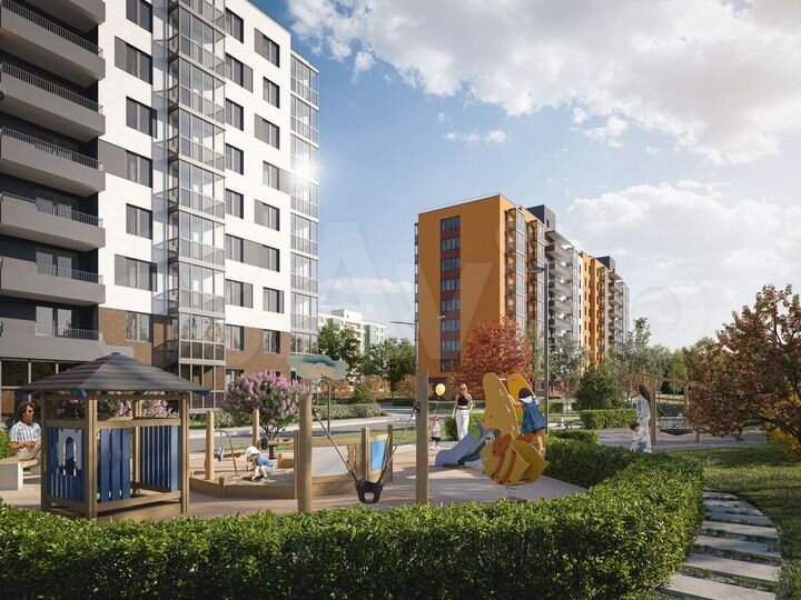1-к. квартира, 40,5 м², 6/9 эт.