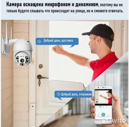 Камера видеонаблюдения wifi уличная
