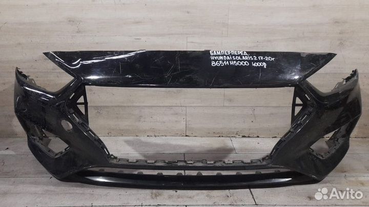Бампер передний передний Hyundai Solaris 2 С 2017