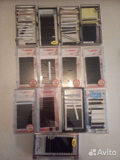 Пинцет для наращивания ресниц