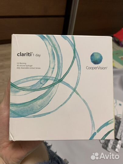 Линзы однодневные -4.25 Clariti 1 day 286шт