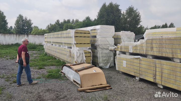 Сэндвич-панели новые от завода (все размеры)