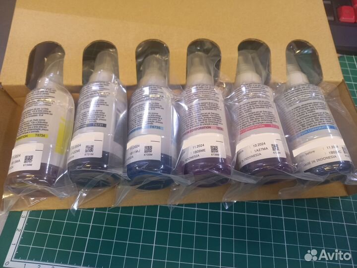 Оригинальные чернила для epson серии L