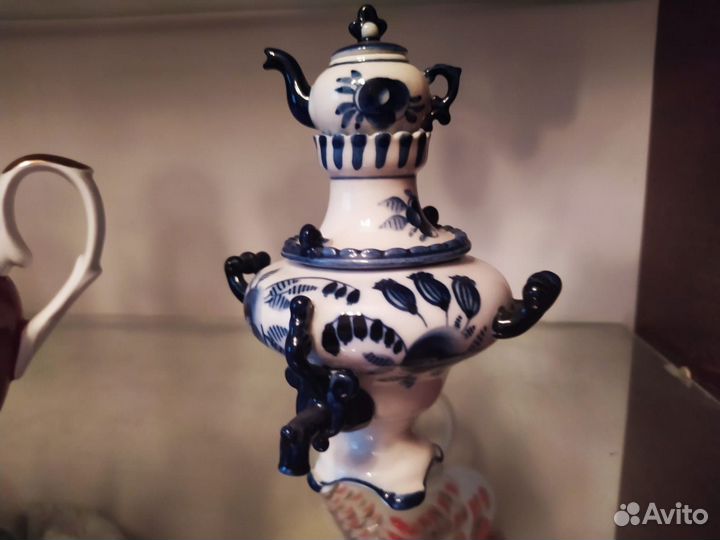 Самовар фарфоровый