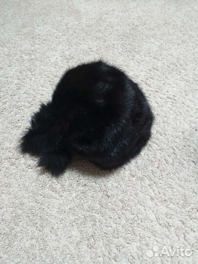 Шапка норковая,состояние новой
