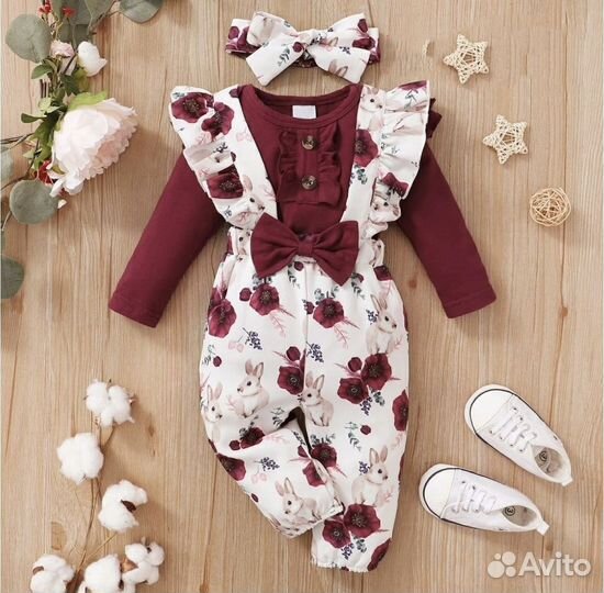 Комплект одежды для девочки 80 новый