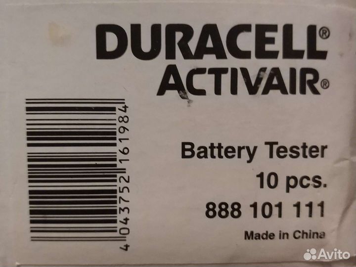 Тестер батареек для слуховых аппаратов