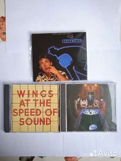 CD диски The Beatles McCartney Lennon Wings