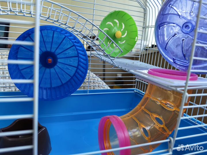 Клетка для хомяка большая