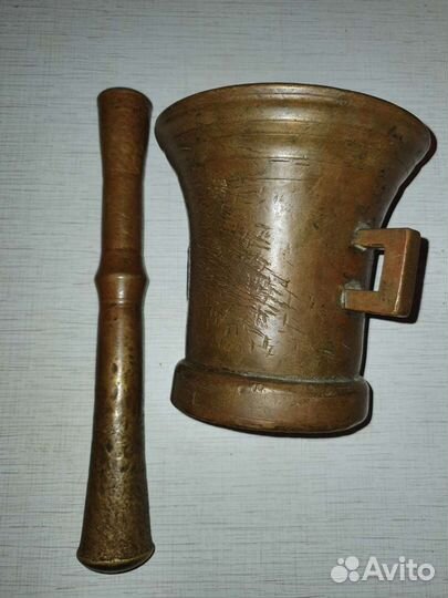 Ступка с пестиком антикварные