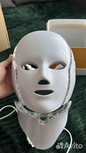 LED beauty mask светодиодная маска для лица И шеи