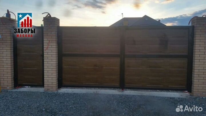 Распашные ворота с гарантией