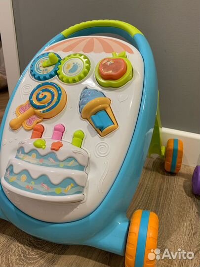 Ходунки bebyhit+каталка Fisher price