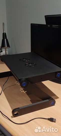 Подставка-столик под ноутбук crown micro