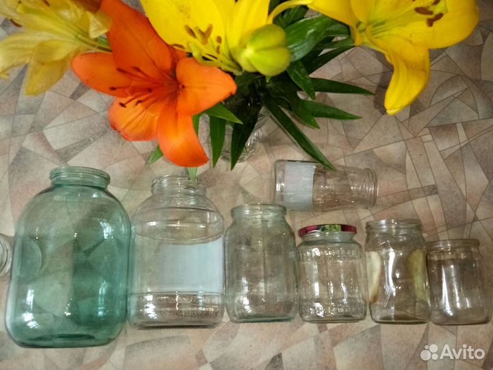 Банки стеклянные