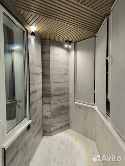 Остекление,отделка балкона.Утепление