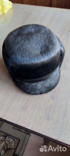 Меховая мужская кепка