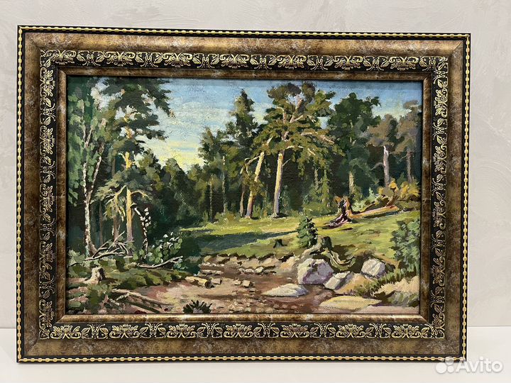 Картина маслом на холсте пейзаж