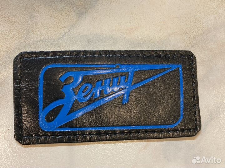 Нашивка Зенит старинная 9.5*4.5см