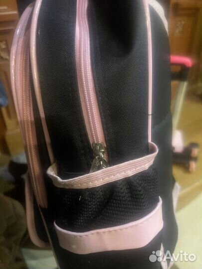 Рюкзак для девочки на тележке