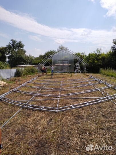 Теплица под пленку Супермодуль 8 х 20