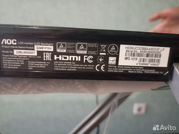 Монитор для компьютера