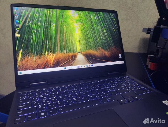 Игровой ноутбук Lenovo LOQ 2023 RTX 4060 R7 7840H