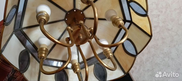 Люстра потолочная бу