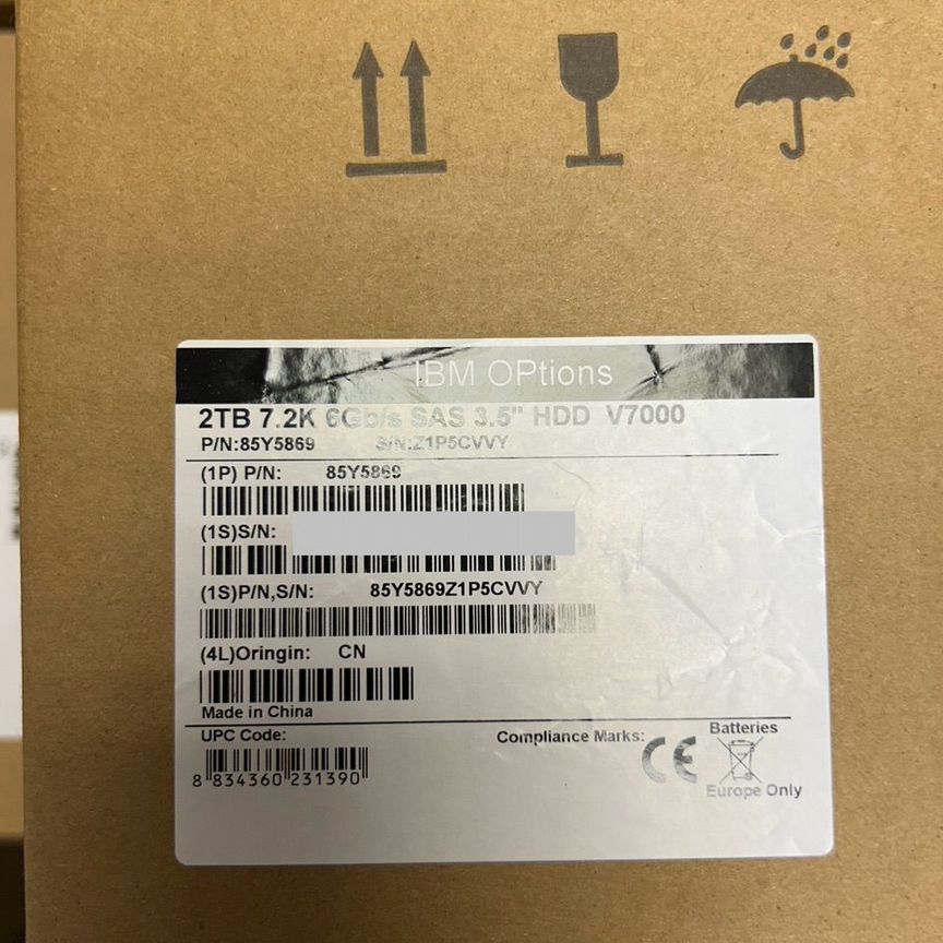 [85Y5869] Жесткий Диск Ibm 2tb 3.5v7000