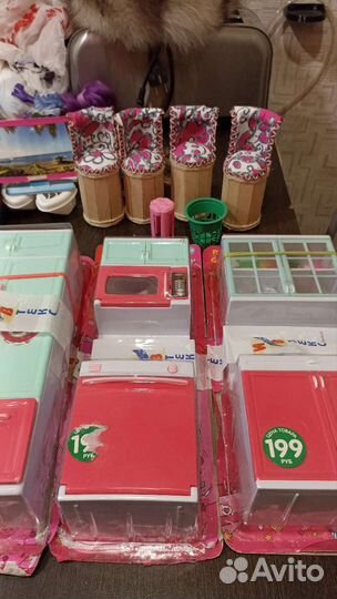 Мебель для куклы кухня