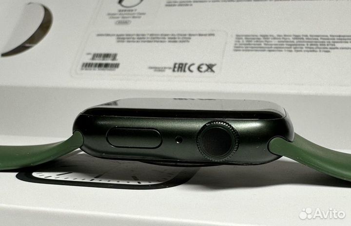 Apple watch 7 41mm/акб 93/редкий цвет