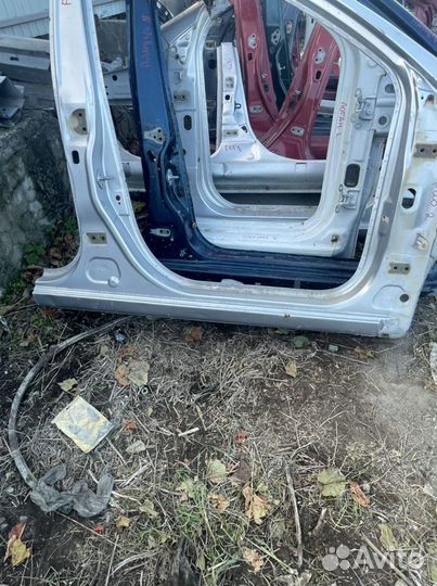 Порог правый со стойкой kia rio 2