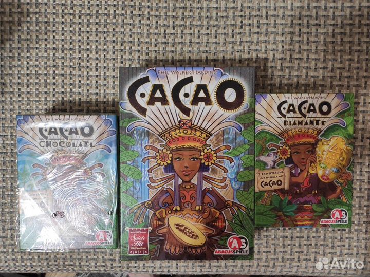 Настольная игра Cacao + Chocolatl + Diamant