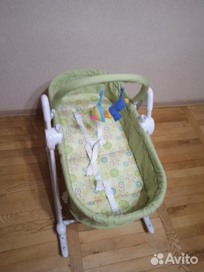 Шезлонг для новорожденных бу
