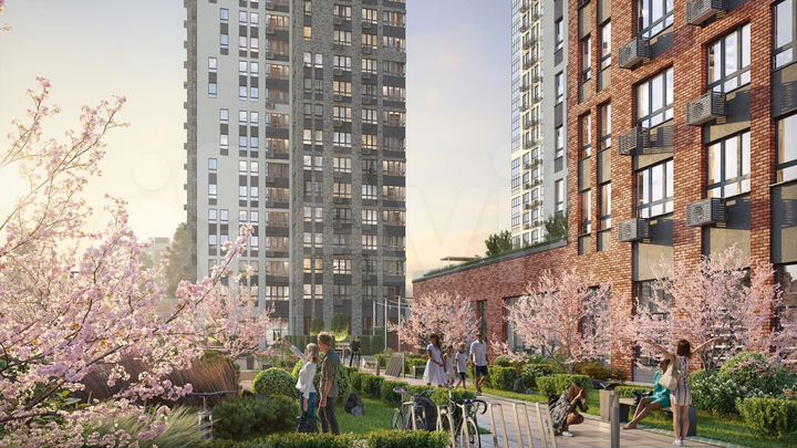 2-к. квартира, 51,6 м², 12/30 эт.