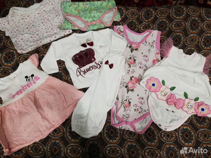 Детские вещи пакетом для девочек