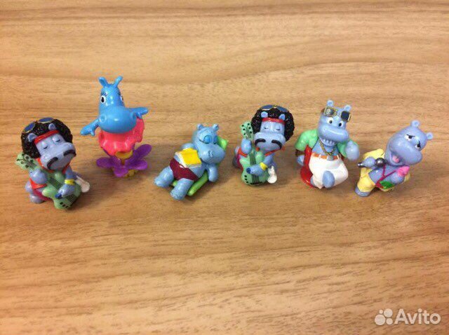 Бегемоты из киндера 90-х гг