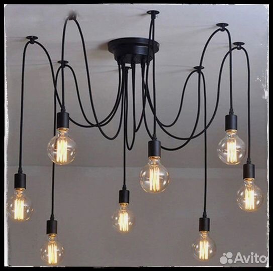 Светильник паук