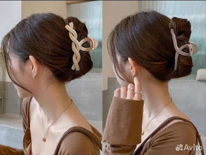 Заколки крабики для волос новые