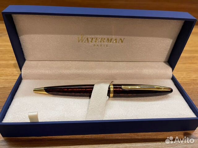 Шариковая ручка Waterman Carene, Marine Amber GT