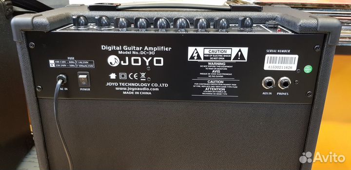 Joyo DC-30 гитарный комбо, 30 вт, с эффектами